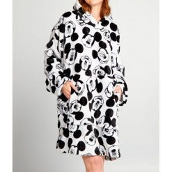 Bluza z kapturem Disney Mickey. Białe bluzy z kapturem Disney, m, bez wzorów, z materiału, z kapturem. Za 238.00 zł.