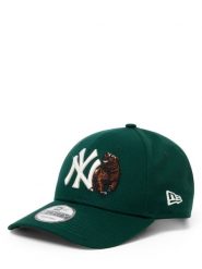 New Era Czapka z daszkiem dla mężczyzn Mężczyźni Bawełna zielony, ONE SIZE. Zielone czapki z daszkiem New Era, bez wzorów, z bawełny. Za 159.95 zł.