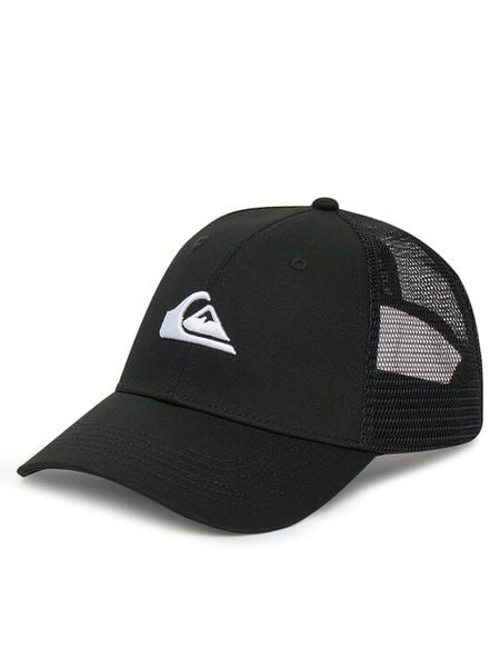 Quiksilver Czapka z daszkiem QS-M3-003-SS25 Czarny. Czarne czapki z daszkiem Quiksilver, bez wzorów, z bawełny. Za 79.99 zł.