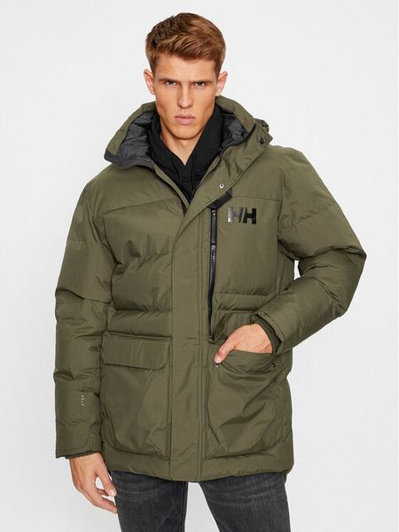 Helly Hansen Kurtka zimowa Tromsoe 53074 Zielony Regular Fit. Zielone kurtki Helly Hansen, na zimę, m, bez wzorów, z syntetyku, bez kaptura. Za 899.99 zł.