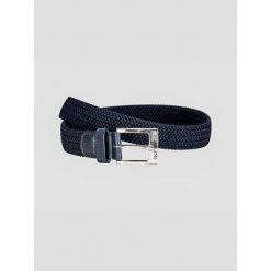 Pleciony pasek Equiline One. Niebieskie paski EQODE BY EQUILINE, bez wzorów, eleganckie. Za 441.00 zł.