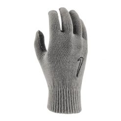 Rękawiczki NIKE KNIT TECH AND GRIP TG 2.0. Szare rękawiczki Nike, bez wzorów. Za 149.99 zł.