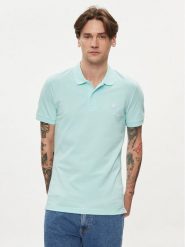 Calvin Klein Jeans Polo Embro Badge J30J325269 Niebieski Slim Fit. Niebieskie koszulki polo Calvin Klein Jeans, m, bez wzorów, z bawełny, bez kołnierzyka, bez ramiączek. Za 189.99 zł.