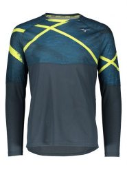 Mizuno Podkoszulek termiczny "Thermal Charge" w kolorze morskim rozmiar: M. Niebieskie bielizna termoaktywna Mizuno, m, bez wzorów, bez ramiączek. Za 116.45 zł.
