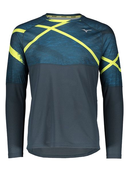 Mizuno Podkoszulek termiczny "Thermal Charge" w kolorze morskim rozmiar: XL. Niebieskie bielizna termoaktywna Mizuno, xl, bez wzorów, bez ramiączek. Za 131.12 zł.