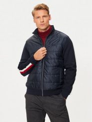Hechter Paris Kurtka przejściowa 70014 142921 Granatowy Regular Fit. Niebieskie kurtki Hechter Paris, m, bez wzorów, z syntetyku, bez kaptura. Za 499.99 zł.
