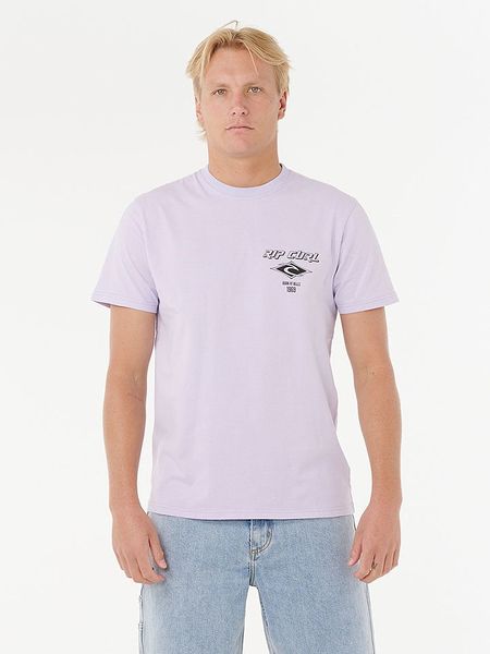 Rip Curl Koszulka "Fade Out Icon" w kolorze fioletowym rozmiar: M. Różowe bezrękawniki Rip Curl, m, bez wzorów, z bawełny, bez kołnierzyka, bez ramiączek. Za 70.24 zł.