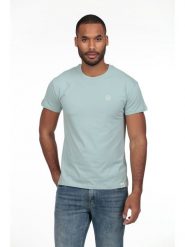 The Time of Bocha Koszulka w kolorze turkusowym rozmiar: XXL. Niebieskie bezrękawniki The Time of Bocha, xxl, bez wzorów, z bawełny, bez kołnierzyka, bez ramiączek. Za 56.99 zł.