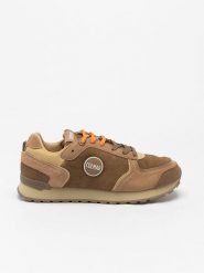 COLMAR Skórzane sneakersy w kolorze jasnobrązowym rozmiar: 43. Brązowe buty sportowe casual Colmar, bez wzorów, z materiału, bez zapięcia. Za 295.34 zł.