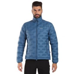 Kurtka puchowa Kilpi Papilon. Niebieskie kurtki Kilpi, m, bez wzorów, z nylonu, bez kaptura. Za 525.33 zł.