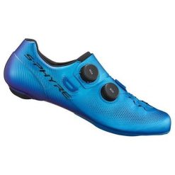 Buty Shimano S-phyre SH-RC903. Niebieskie buty do biegania Shimano, bez wzorów, bez zapięcia, do biegania. Za 1,500.00 zł.