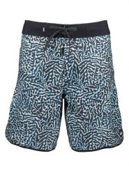 Quiksilver Szorty kąpielowe "Highline Scallop" w kolorze czarno-białym rozmiar: 33. Białe kąpielówki Quiksilver, bez wzorów. Za 149.95 zł.
