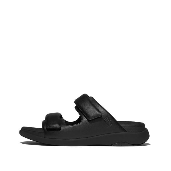 Sandały FitFlop F-Mode Go. Czarne sandały FIT FLOP, z materiału, bez zapięcia. Za 432.00 zł.