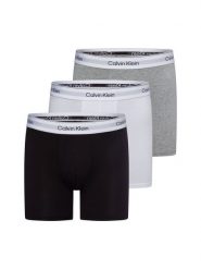 Calvin Klein Bokserki w 3-paku Mężczyźni Bawełna szary|biały|czarny, M. Białe bokserki CALVIN KLEIN, m, bez wzorów, z bawełny. Za 199.95 zł.