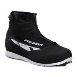 Buty do nart biegowych Fischer XC Power. Czarne buty do biegania FISCHER, bez wzorów, bez zapięcia, narciarskie. Za 459.99 zł.