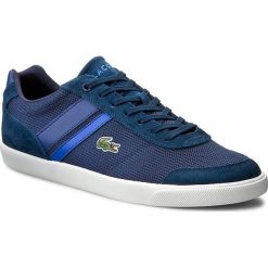 Sneakersy LACOSTE - Comba 116 1 Spm 7-31SPMM0010003 Navy. Niebieskie buty sportowe casual marki LACOSTE, z materiału. W wyprzedaży za 309.00 zł.