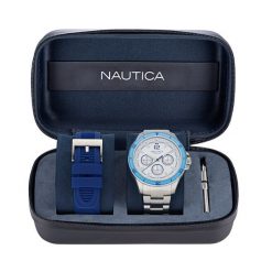 Zegarek Nautica. Szare zegarki Nautica, srebrne. Za 1,149.00 zł.