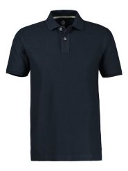 Lerros Koszulka polo w kolorze granatowym rozmiar: XL. Niebieskie koszulki polo Lerros, xl, bez wzorów, bez kołnierzyka, bez ramiączek. Za 78.95 zł.