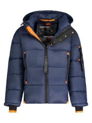 Canadian Peak Kurtka pikowana w kolorze granatowym rozmiar: 3XL. Niebieskie kurtki Canadian Peak, xl, bez wzorów, bez kaptura. Za 225.57 zł.