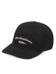 Quiksilver Czapka z daszkiem Mercury EQYHA03410 Czarny. Czarne czapki z daszkiem Quiksilver, bez wzorów, z bawełny. Za 129.99 zł.