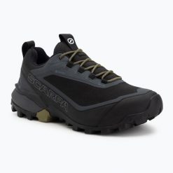 Buty trekkingowe męskie SCARPA Ribelle Cross 2 GTX. Czarne buty trekkingowe Scarpa, bez wzorów, bez zapięcia. Za 699.99 zł.