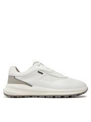 Geox Sneakersy U Pg1X B Abx U36E0G 00085 C1236 Biały. Białe buty sportowe casual Geox, bez wzorów, ze skóry, bez zapięcia. Za 559.99 zł.