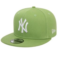 Czapka z daszkiem męska New Era League Essential 9FIFTY New York Yankees Cap. Zielone czapki z daszkiem New Era, bez wzorów, z bawełny. Za 149.99 zł.