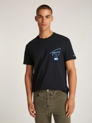 TOMMY JEANS Koszulka w kolorze czarnym rozmiar: S. Czarne bezrękawniki Tommy Jeans, s, bez wzorów, z bawełny, bez kołnierzyka, bez ramiączek. Za 92.21 zł.