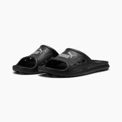 Klapki plażowe Puma DIVECAT DRY 40485401. Czarne klapki Puma. Za 83.99 zł.