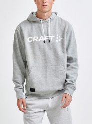 Craft Bluza "Core Craft" w kolorze szarym rozmiar: XXL. Szare bluzy Craft, xxl, bez wzorów, z kapturem. Za 76.04 zł.