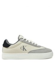Calvin Klein Jeans Sneakersy Classic Cupsole Low Mix Mg YM0YM01169 Écru. Buty sportowe casual Calvin Klein Jeans, bez wzorów, z jeansu, bez zapięcia. Za 279.99 zł.