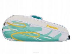 Torba do badmintona Kawasaki K1G00-B8611. Białe torby na ramię Kawasaki, bez wzorów, z materiału, na ramię, bez dodatków. Za 219.00 zł.