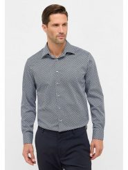 Eterna Koszula - Modern fit - w kolorze granatowym rozmiar: 46. Niebieskie koszule Eterna, bez wzorów, z bawełny, bez kołnierzyka, bez ramiączek. Za 121.99 zł.