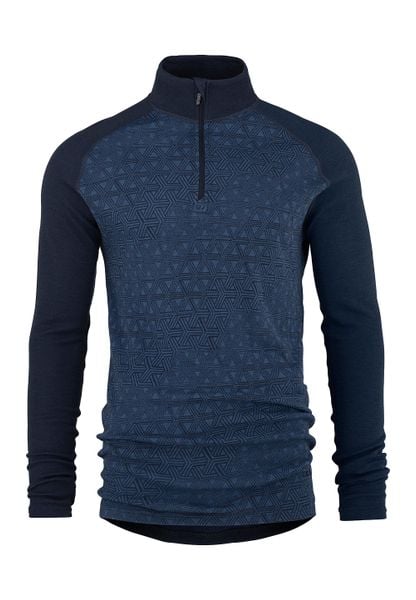 Koszulka z długim rękawem Bula Geo Merino. Niebieskie bielizna termoaktywna Bula, m, bez wzorów, z dzianiny, bez ramiączek, narciarskie. Za 485.75 zł.