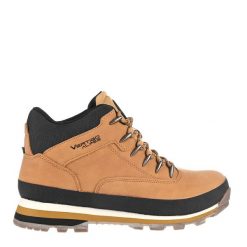 Buty trekkingowe męskie AULP SATUR wodoodporne oddychające. Brązowe buty trekkingowe Aulp, bez wzorów, bez zapięcia, trekkingowe. Za 499.99 zł.