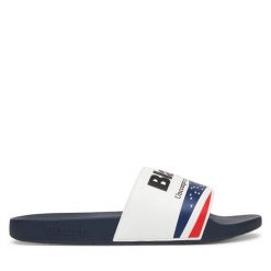 Klapki Blauer. Białe klapki Blauer. Za 219.99 zł.