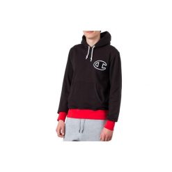 Bluza sportowa męska Champion z kapturem. Czerwone bluzy z kapturem Champion, m, bez wzorów, z kapturem. W wyprzedaży za 185.00 zł.