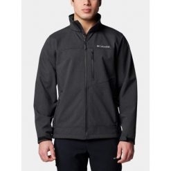 Kurtka Softshellowa Męska Columbia Cruiser Valley II. Czarne kurtki Columbia, m, bez wzorów, z softshellu, bez kaptura. W wyprzedaży za 492.00 zł.