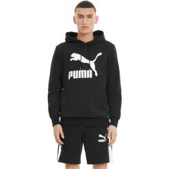 Bluza z kapturem Puma Classics Logo, Mężczyźni. Białe bluzy z kapturem Puma, m, bez wzorów, z bawełny, z kapturem. Za 290.00 zł.