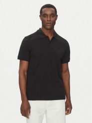 Scotch & Soda Polo 179201 Czarny Regular Fit. Czarne koszulki polo Scotch & Soda, l, bez wzorów, z bawełny, bez kołnierzyka, bez ramiączek. Za 159.99 zł.