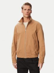 BOSS Kurtka przejściowa H-Coiner-263 50564252 Beżowy ciemny Regular Fit. Brązowe kurtki Boss, m, bez wzorów, z bawełny, bez kaptura. Za 1,349.00 zł.