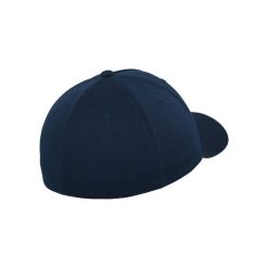 Czapka Flexfit 5 panel. Niebieskie czapki z daszkiem FLEXFIT, bez wzorów. Za 129.50 zł.