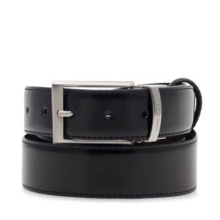 Pasek Męski Gino Rossi. Czarne paski Gino Rossi, bez wzorów. Za 159.99 zł.