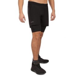 Szorty Kilpi Braga. Czarne szorty Kilpi, xl, bez wzorów, sportowe. Za 153.53 zł.