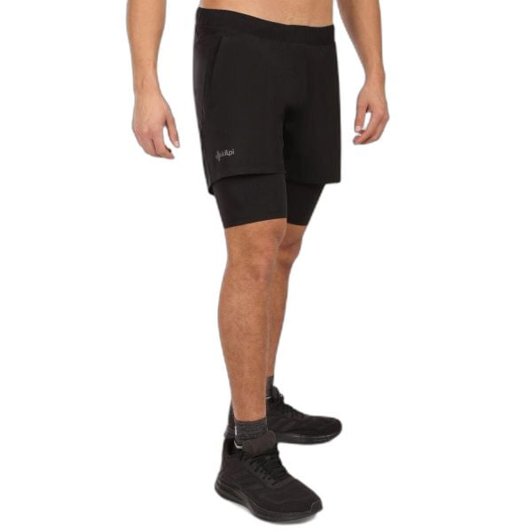 Szorty Kilpi Braga. Czarne szorty Kilpi, xl, bez wzorów, sportowe. Za 153.53 zł.