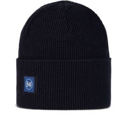 Czapka BUFF Crossknit Beanie Solid. Niebieskie czapki zimowe Buff, bez wzorów. Za 169.90 zł.