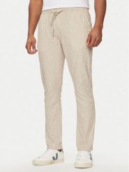 INDICODE Spodnie materiałowe Vitaly 60-332 Beżowy Regular Fit. Brązowe spodnie materiałowe INDICODE, m, bez wzorów, z bawełny. Za 139.99 zł.