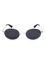 Polaroid Męskie okulary przeciwsłoneczne w kolorze czarno-białym rozmiar: 51. Białe okulary przeciwsłoneczne Polaroid. Za 100.99 zł.