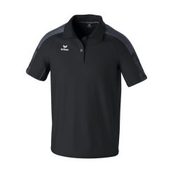 Polo Erima Evo Star. Czarne koszulki polo Erima, bez wzorów, z materiału, bez kołnierzyka, bez ramiączek. Za 178.50 zł.