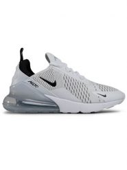 Nike Sneakersy Air Max 270 AH8050 100 Biały. Białe buty sportowe casual Nike, bez wzorów, z materiału, bez zapięcia. Za 599.99 zł.